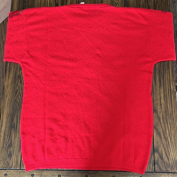 GUC Brama International vintage red sweater - Picture 2 of 6